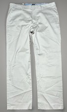 NWT GAP Premium Pants Men’s 34x32 Straight Fit Gray Khaki Dress Chinos picture