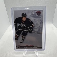 MIKE COMRIE Pacific Titanium 2002  Red /131 #56 Edmonton Oilers NHL picture