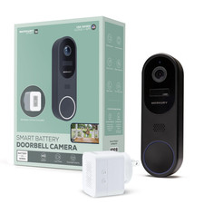 Merkury MI-CW074-125W Smart Wire-Free Battery Doorbell Camera & Chime picture