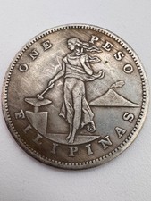 Filipinas One Peso 1906 picture