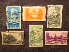 US National Parks Stamp: Yellowstone, Glacier, Smokey, Acadia, Zion, Rainier picture