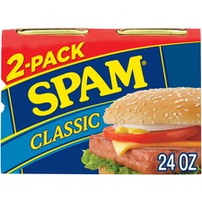 SPAM Classic Canned Meats, 12 oz Aluminum Can (2 Pack)-free shipping picture