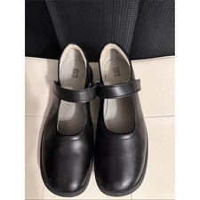 School Issue Black Mary Jane School Shoes for Women - Classic Strap Sz 8 1/2 picture