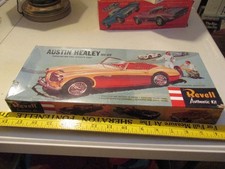 Vintage Revell Austin Healey 100-Six Model, Sealed Parts Bag picture