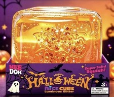 NeeDoh Halloween Nice Cube Luminous Glitter series Jumbo Size picture