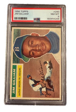 1956 Topps Set-Break #280 Jim Gilliam PSA 8 NM-MT Just Graded picture