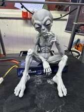 The Hippy Alien Figure  Large Version  3D Printed & Hand Painted   picture