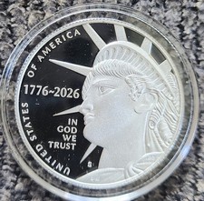 1776-2026 S SiIver Proof Enduring Liberty Half DolIar IN-STOCK picture
