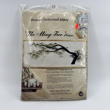 Paragon Crewel Stitchery Kit The Ming Tree Picture Vintage 1972 New Kit No 0630 picture