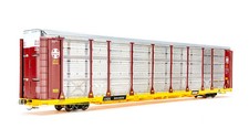 CLASS ONE MODEL WORKS HO Thrall 20-2 Autorack - Type A - Santa Fe / TTQX picture