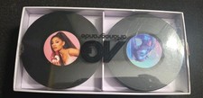 Ariana Grande Fragrances Vinyl Record Drink 6 Coasters Set Limited New Open Box picture