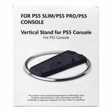 PlayStation 5 Vertical Stand w/ Screw for PS5 Slim/Pro/Original Console picture