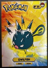QWILFISH - POKEMON JOHTO CARDS TOP POKEDEX CCG FOIL picture