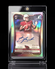 2026 NFL Bowman Chrome Carson Beck Rookie Refractor Auto /499 ⭐️ picture