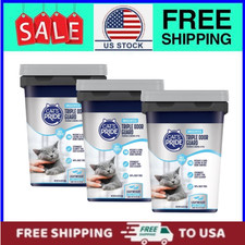 3 Pack Cat's Pride Max Power Triple Odor Guard Clumping Cat Litter 26 lb picture