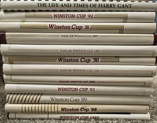 Nascar Winston Cup Harry Gant Book Lot (x12) Hardcover W/ Sleeves picture