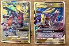 Garchomp & Giratina GX Unified Minds Set Holo Custom Handmade Fan Art Cards picture