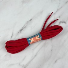 Vintage Dr. Doc Martens 70 Inch / 178cm Round Red British Made Shoe Laces picture