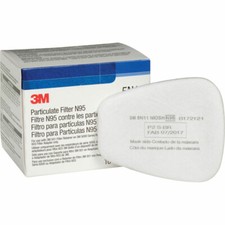 3M 5N11 N95 filters 10x for 6200 6800 7502 SEALED box Oem ---- made & ships USA picture