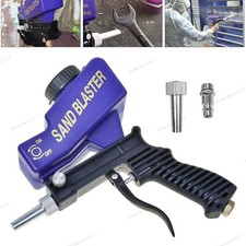 Hand Held Portable Media Spot Sand Blaster Gun Air Gravity Feed Rust Remover picture