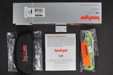 2003 Kershaw Ultra Rare 1590GR #152 Bump Green/Gold Titanium S30V Blade, NIB picture