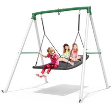 Trekassy Heavy Duty Swing Set for Kids Adult Backyard w/60