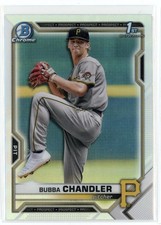 Topps 2021 Bowman Draft Chrome Bubba Chandler RC Refractor #BDC-41 picture