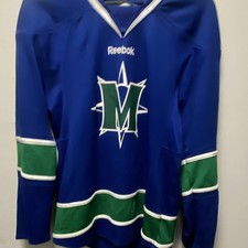 Reebok Minnesota Wild NHL Hockey Jersey Blue Green White Team Colors picture