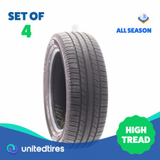 Set of (4) Used 235/55R20 Michelin Defender 2 102H - 10/32 picture
