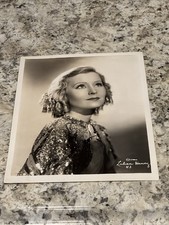 Original 1930s Lilian Harvey Vintage Hollywood Glamour Publicity Photo 8x10 picture