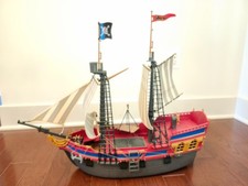 Playmobil Vintage Big Pirate Flagship #3940 picture