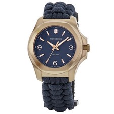 New Victorinox Swiss Army I.N.O.X. V Quartz Blue Dial Women's Watch 241955 picture
