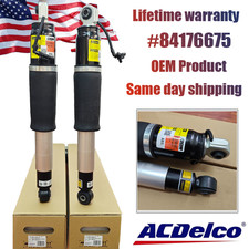 OEM 2X Rear Air Shock Absorbers 84176675 For Escalade Suburban Tahoe Yukon 15-20 picture