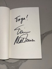 Tim Matheson Signed Book, Damn Glad To Meet You. Hard Cover, First Edition. Nice picture