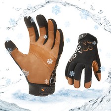 Vgo 1/3Pairs -4℉ Thinsulate C100 Winter Waterproof Light Duty Glove (GA9603FW) picture