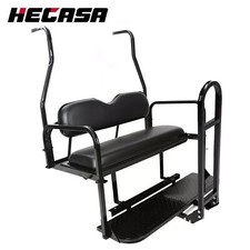 For 2000-2013 Club Car DS Rear Seat Kit Golf Cart Back Seat 400 lbs w/ Grab Bar picture