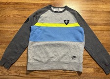 VTG Nike Air Sweatshirt The Force Series Color Block Pullover Men’s L Gray Tag picture