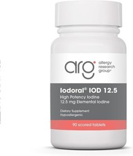 ARG Optimox Iodoral 12.5 mg Dietary Iodine Supplement 90 Tablets picture