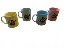 Vintage 2004 Wizard of Oz Mug Set of 4 Pastel Turner Entertainment Complete picture