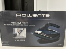 Rowenta Freemove Force Cordless Steam Iron, 1600W, Rechargeable Model DE6735 picture