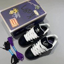 Adidas Korn Originals Campus '00s Black White Gum Men's and Women's-IG0792 picture