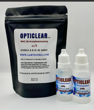 Cataract Eye Drops with 2.5% NAC, N-Acetylcarnosine 20 ml Vial 2 pack picture