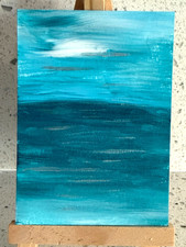 ACEO/ATC Original Acrylic Abstract Mini Painting 