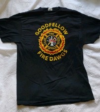 Goodfellow Fire Dogs Crash Fire Rescue Member Shirt Size Large Rare picture