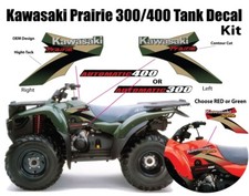 1997-2002 Kawasaki Prairie 300 400 4x4 Decal Graphics Emblem Marks Kit picture