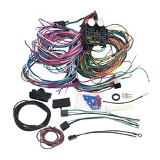 Universal Wire 12 Circuit Wiring Harness For Chevy Ford Street Hot Rod picture