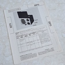 Motorola Manual 5A5 Radio Receiver 1946 Photofact Folder Illustrated picture
