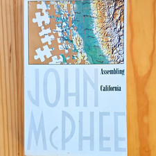 John McPhee Assembling California PB 1993 Noonday Press Annals Geology CA 1st picture