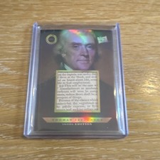 Thomas Jefferson 1800s Edition Pieces of the Past Relic #117 2024 picture