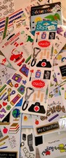 Lot of 100+ Vtg Sticker Sheets-Mrs. Grossman's/SandyLion/Stickapotamus/Disney++ picture